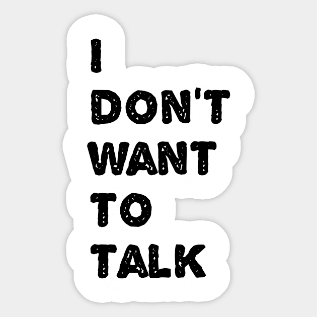 textshirt Sticker by yam2017